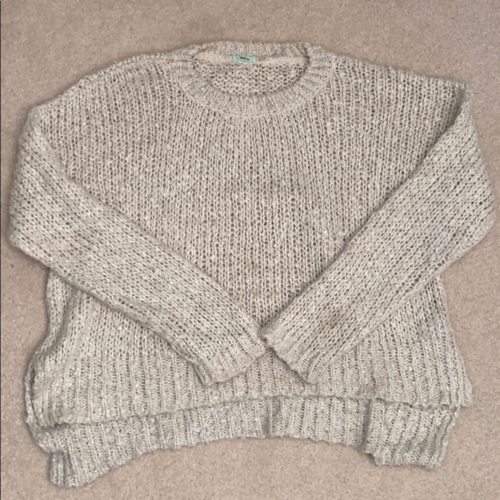 Urban Outfitters cream knit sweater